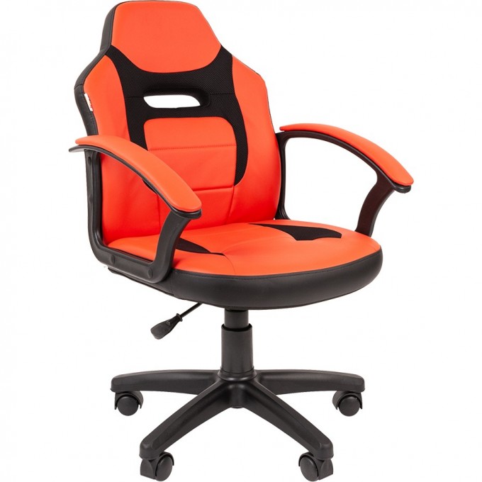 Детское кресло CHAIRMAN KIDS 110 экопремиум черный/красный 7049364 Детское кресло CHAIRMAN KIDS 110 экопремиум черный/красный 7049364