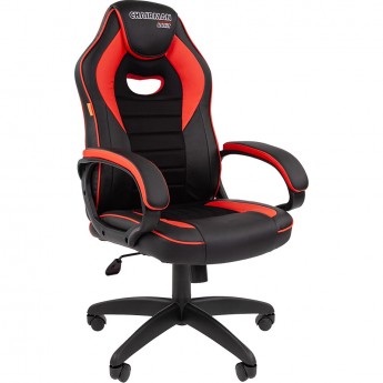 Игровое кресло CHAIRMAN GAME 16 красный/черный
