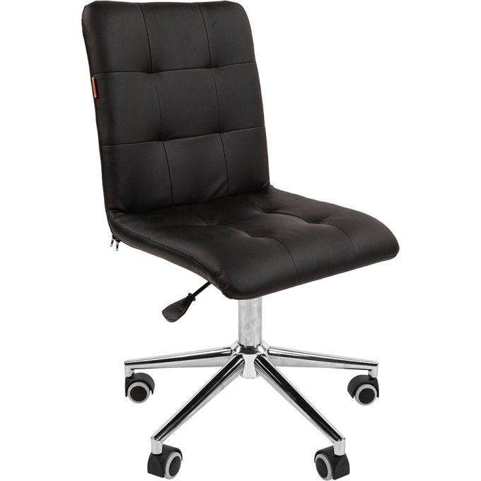 Кресло CHAIRMAN 030 CHROME черное, экокожа 7105065 Кресло CHAIRMAN 030 CHROME черное, экокожа 7105065