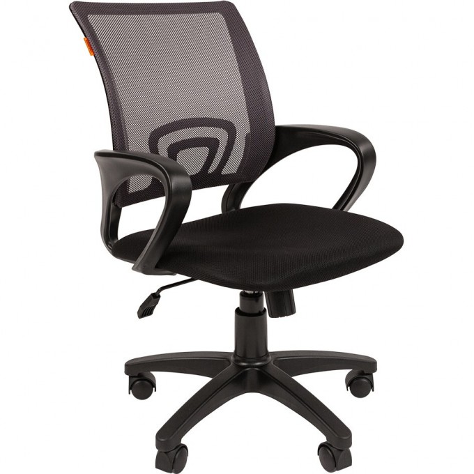 Кресло для оператора CHAIRMAN 696 Black серый 7004042 Кресло для оператора CHAIRMAN 696 Black серый 7004042