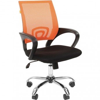 Кресло для оператора CHAIRMAN 696 Chrome оранжевый