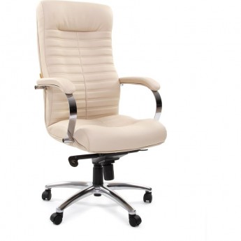 Кресло для руководителя CHAIRMAN 480 ЭКО бежевый
