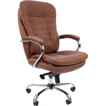 Кресло для руководителя CHAIRMAN 795 коричневый