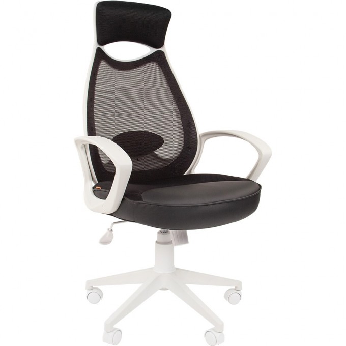 Кресло для руководителя CHAIRMAN 840 WHITE черный 840-white-chernyj Кресло для руководителя CHAIRMAN 840 WHITE черный 840-white-chernyj